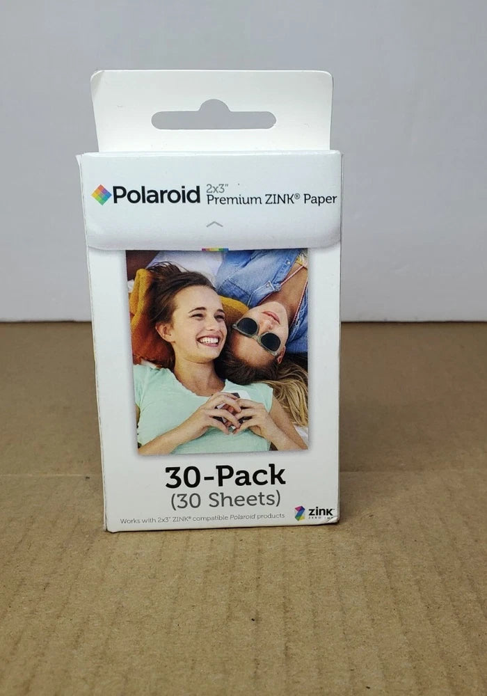 30 Sheets for Polaroid Snap 2x3 Inch Polaroid ZINK Photo Paper Camera Film NEW!