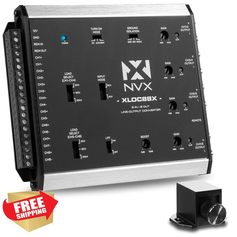 NVX XLOC88X 8x8 High Voltage Line Output Converter