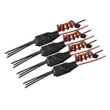 4pcs BLHeli 12A ESC Speed Controller 2-4S for Mini FPV 210 QAV250 Racing plane