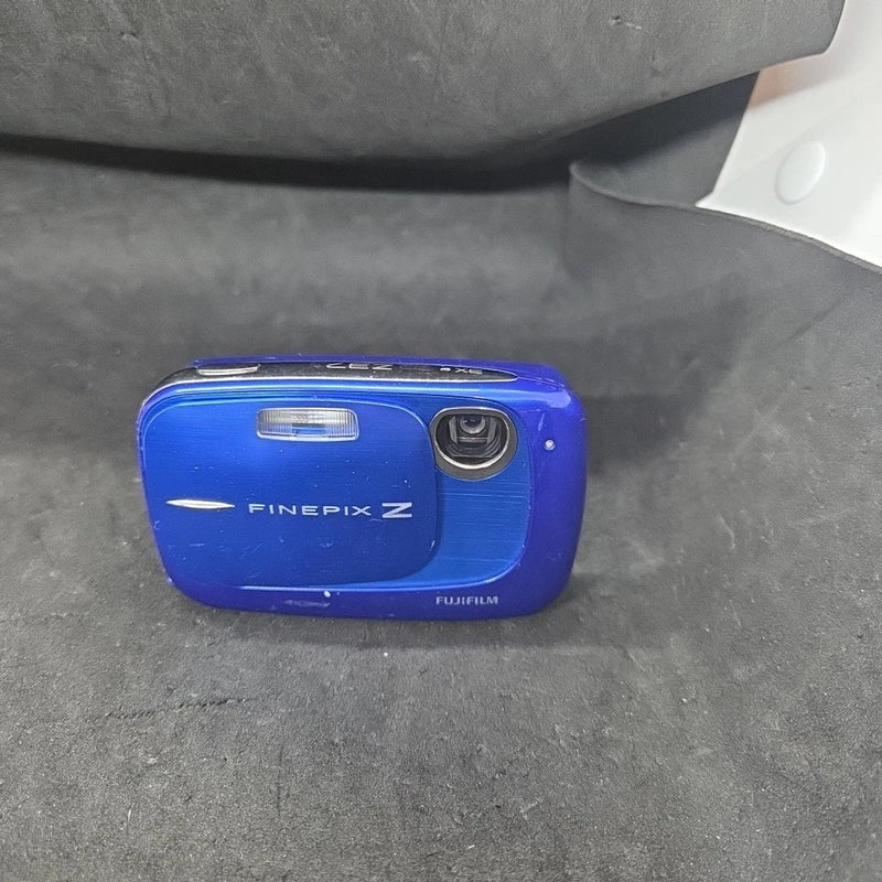 Fujifilm FinePix Z37 10MP Digital Camera Blue Tested Works - No Charger