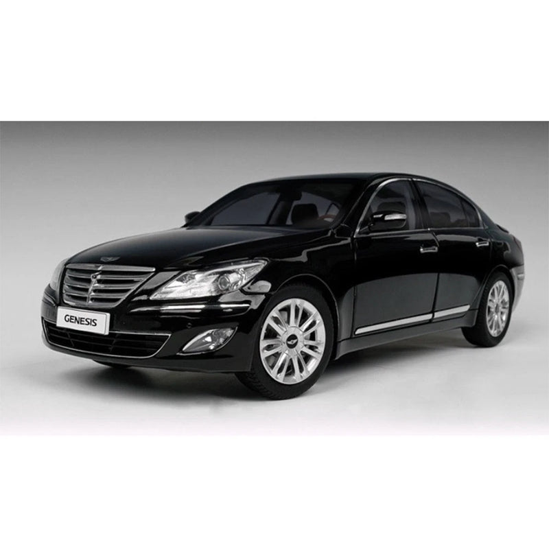Hyundai Genesis BH380 Facelift 1:18 Diecast Model Car Sedan ¨C Black