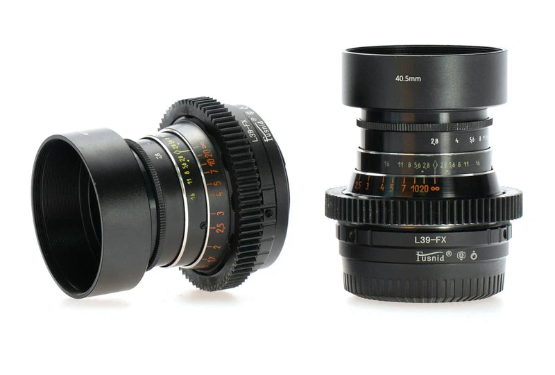 Industar-61 L/D 55mm F2.8 Cine Mod Prime Portrait Lens | Fujifilm FX Mount!