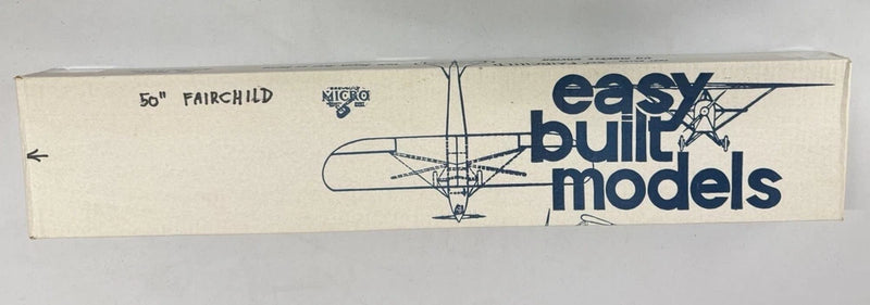 Easy Built Models Fairchild Ranger FF-54 RC aircraft model kit box, vintage scale packaging