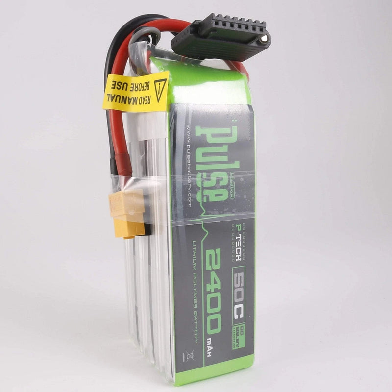 PULSE 2400mah 50C 22.2V 6S P-Tech LiPo Battery - XT60 Connector Battery