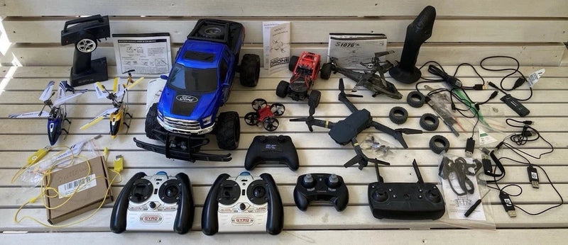 Huge RC Lot - Ford F-150 Truck, Drones, Helicopters - Parts/Repair
