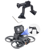 For DJI Avata 2 Drone Expansion Sports Camera Mount with 1/4 Adapter Accessories Drone