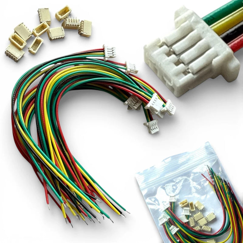 4Pin JST-SH Socket Plug Receptacle Wire Harness 30 Set for FPV Drone RC Receiver
