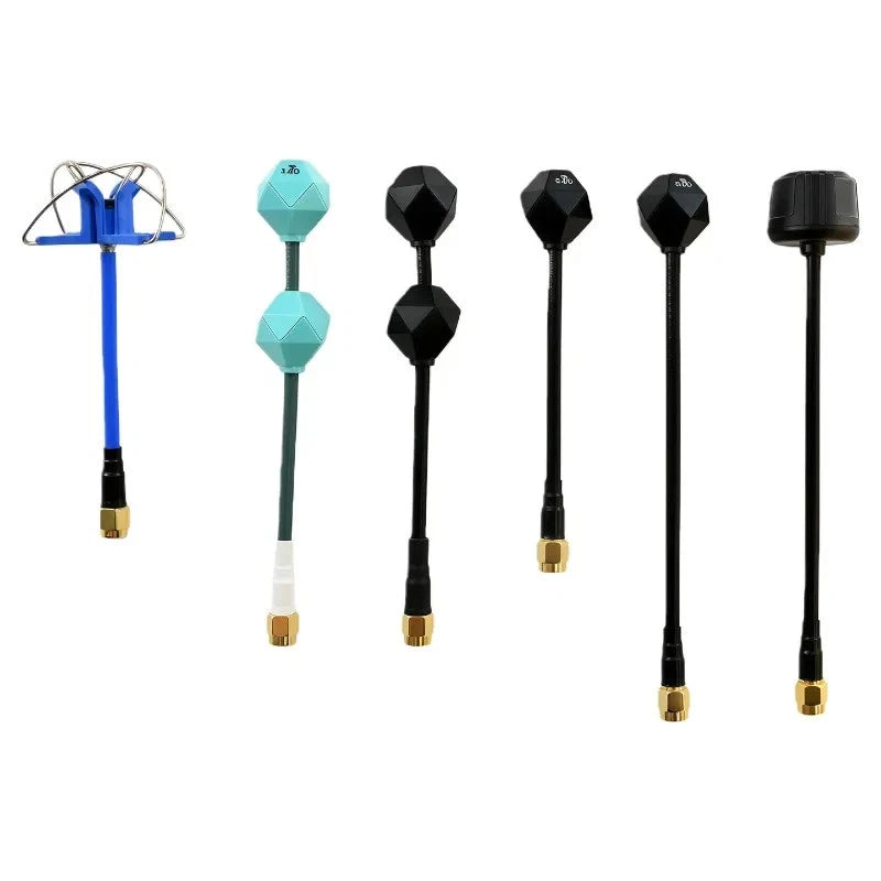 HPXGRC 3.3G 5.8G Dual Band Antenna 4.9GHz RHCP SMA High Gain FPV Racing