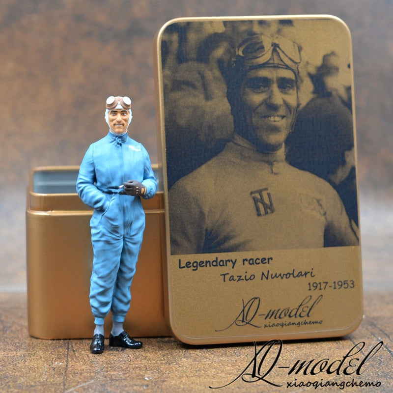 1/18 Figure For Car Model CMC Exoto without Alfa Romeo Racing Tazio Nuvolari
