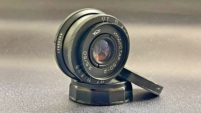 Industar 50-2 50mm f3.5 M42 Mount Lens for Sony E Fuji NEX Canon Vintage USSR