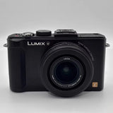 Panasonic LUMIX DMC-LX7 Digital Camera 10.1MP  3.8x Optical Zoom Black - 95% New