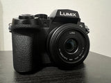 Panasonic LUMIX G95 20.3MP Mirrorless Camera with 20mm 1.7 Lens. Mint Condition.