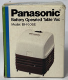 Vintage Panasonic Battery Operated Table Vac ¨C Model BH-608E ¨C Brown Battery