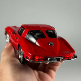 1:32 Chevrolet Corvette C2 Diecast Model Car - Coupe Vintage Display Collectible
