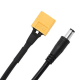 XT60 Male Bullet Connector to DC 5.5mm x 2.1mm Male Adapter Cable FPV Goggles