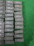 Lot of 27 NOS IC timer converter chips, gray with white label markings