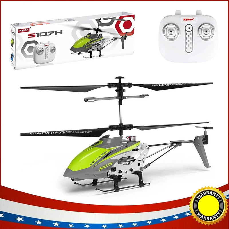 SYMA S107H 2.4GHz RC Helicopter with Altitude Hold, One Key Take Off/Landing New