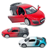 1/36 Scale Audi R8 GT Toy Car Model Diecast Toy Vehicle Doors Open Pull Back