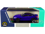 BMW M8 COUPE MARINA BAY BLUE METALLIC 1/64 DIECAST MODEL CAR BY PARAGON PA-55212