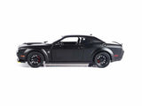 2018 Dodge Challenger SRT Hellcat Widebody Black 1:24 Model - 79350MTBK-TS