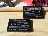 Rechargeable 3.7V Li-ion battery pack with label and contacts, shown close-up.