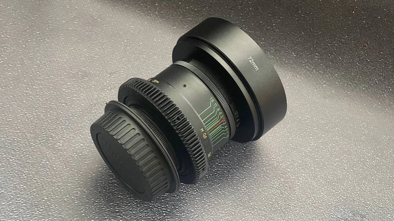 HELIOS 44-2 58mm F2 Cine Mod Lens Canon EF Anamorphic Look Blue Flare Bokeh ????