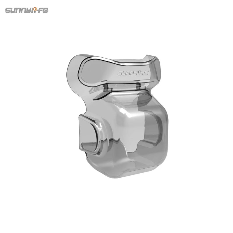 Camera lens cap cover, chrome-like gray protective shell