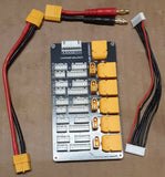 XT60 +WT30 2-6S LIPO PARALLEL CHARGING BALANCE BOARD