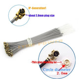 5/10pcs 2.4G RC Receiver IP-Connector Antenna Plug Cable Wire for DIY Drone Wifi