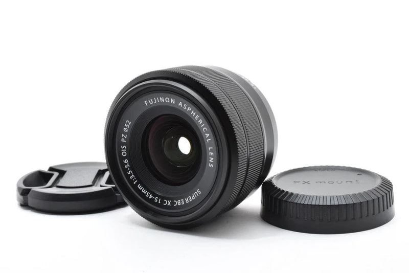FUJIFILM XC15-45mm F3.5-5.6 OIS PZ Black Lens Excellent Condition