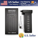 AE86 Pro Max Drone Battery 11.4V 8000mAh 2 Pack Replacement RC Drone Batteries