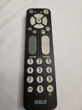 RCA remote control for digital TV tuner converter box, with buttons and volume channel keys