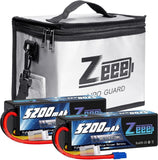 3S Lipo Battery 5200mAh 11.1V 80C Hard Case Battery EC3 Connector 2 Pack