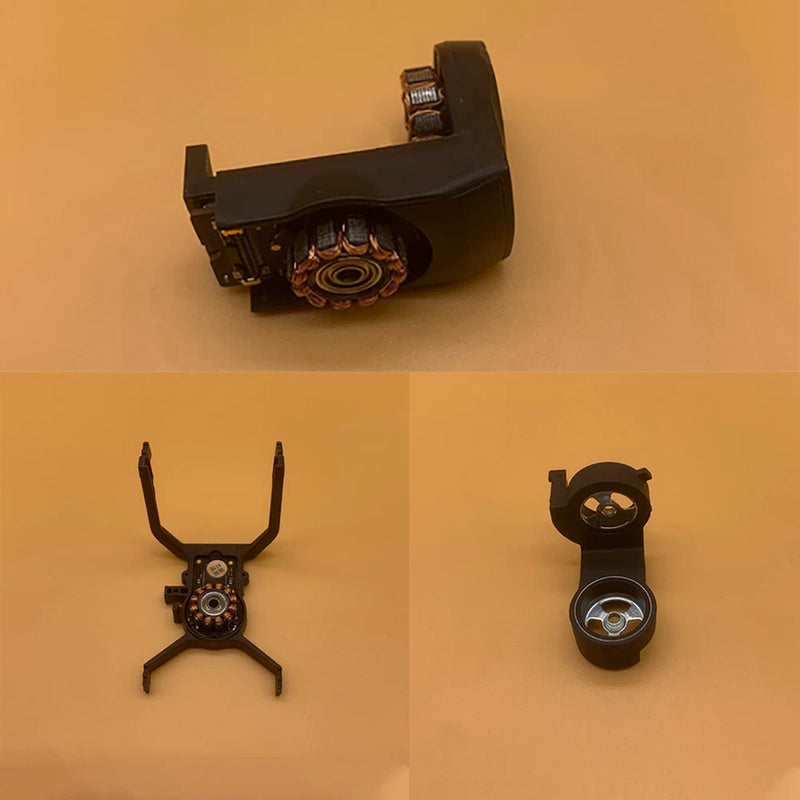 DJI mini gimbal shock-absorbing bracket with motor assembly, black