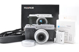 Near Mint in Box Fujifilm X30 12MP Compact Digital Camera Silver w/  Charger