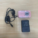 Panasonic Lumix DMC-S1 Pink Digital Camera Used From Japan