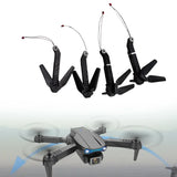 4Pcs RC Drone Motor Arm Set Replacement with Motor Propellers Front and Rear