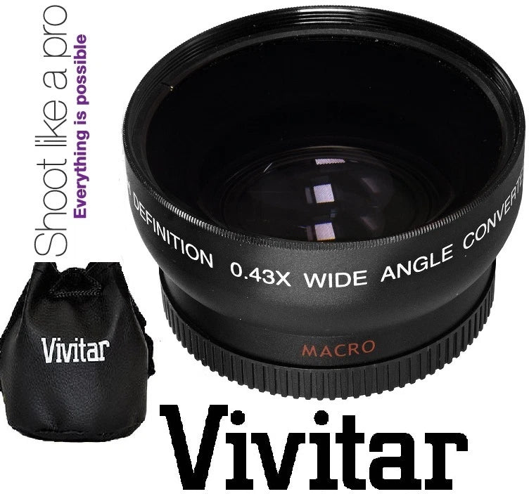 Hi Def Wide Angle With Macro Lens For Fujifilm Finepix X30 X10 X20 X-30 X-20