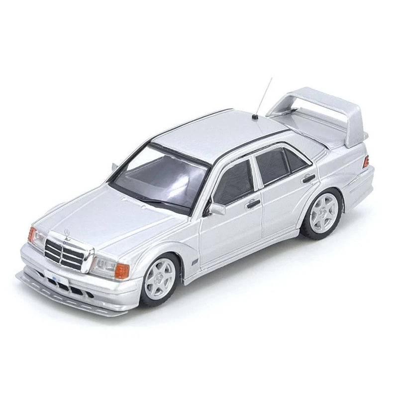 Inno 1/64 MERCEDES BENZ 190E model car, silver