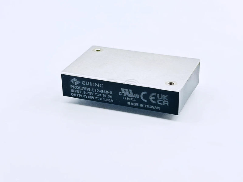 PRQE75W-E12-S48-D CUI Inc 75W Isolated DC-DC Converter 48V Input 12V 6.25A