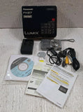 Panasonic Lumix DMC-FH27 16MP Digital Camera Box Case Battery Charger CD Works