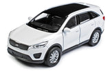 Welly Kia Sorento White Pearl 1:34 1:39 Scales 4.5 Inch Diecast Model in Box