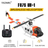 YUXIANG F07S 9CH GPS Optical Flow FPV Camera Positioning Helicopters 2Battery