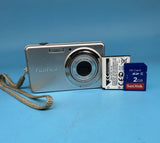 Fujifilm FinePix J27 10.2MP Digital Camera With SD Card, Silver - Tested