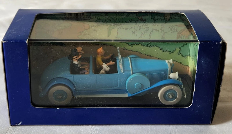 #05- Collection TINTIN  ATLAS 1/43 SCALE - LA LINCOLN BLEU