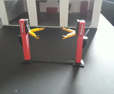 1:24 1:25 scale Red Model Car Twin Post Lift for Garage work shop Diorama