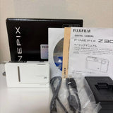 FUJIFILM FinePix Z300 White Compact Camera Tested Working From Japan