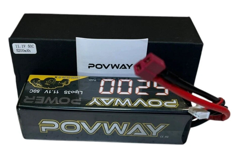3S Lipo Battery 5200mAh 11.1V 50C RC Battery for Cars,Truck,Helicopter, Airplane Battery