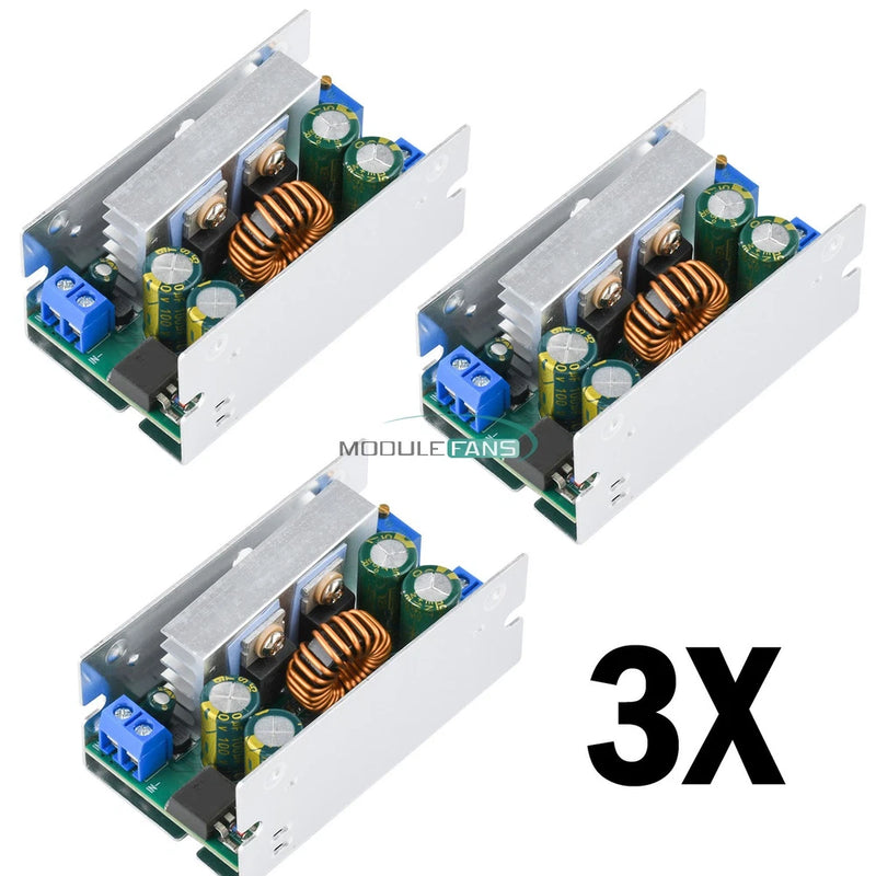 3PCS 15A 200W DC-DC 8-60V TO 1-36V Synchronous Buck Converter Step-down Module