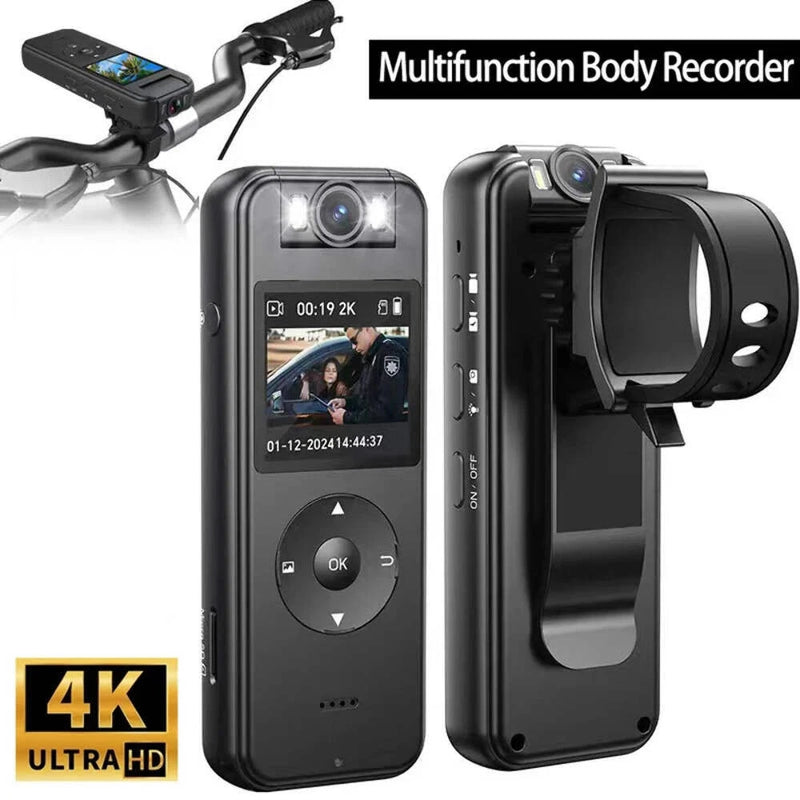 4K Mini Body Camera Outdoor Bicycle Action Cam Sport Camcorder Night Vision Wifi